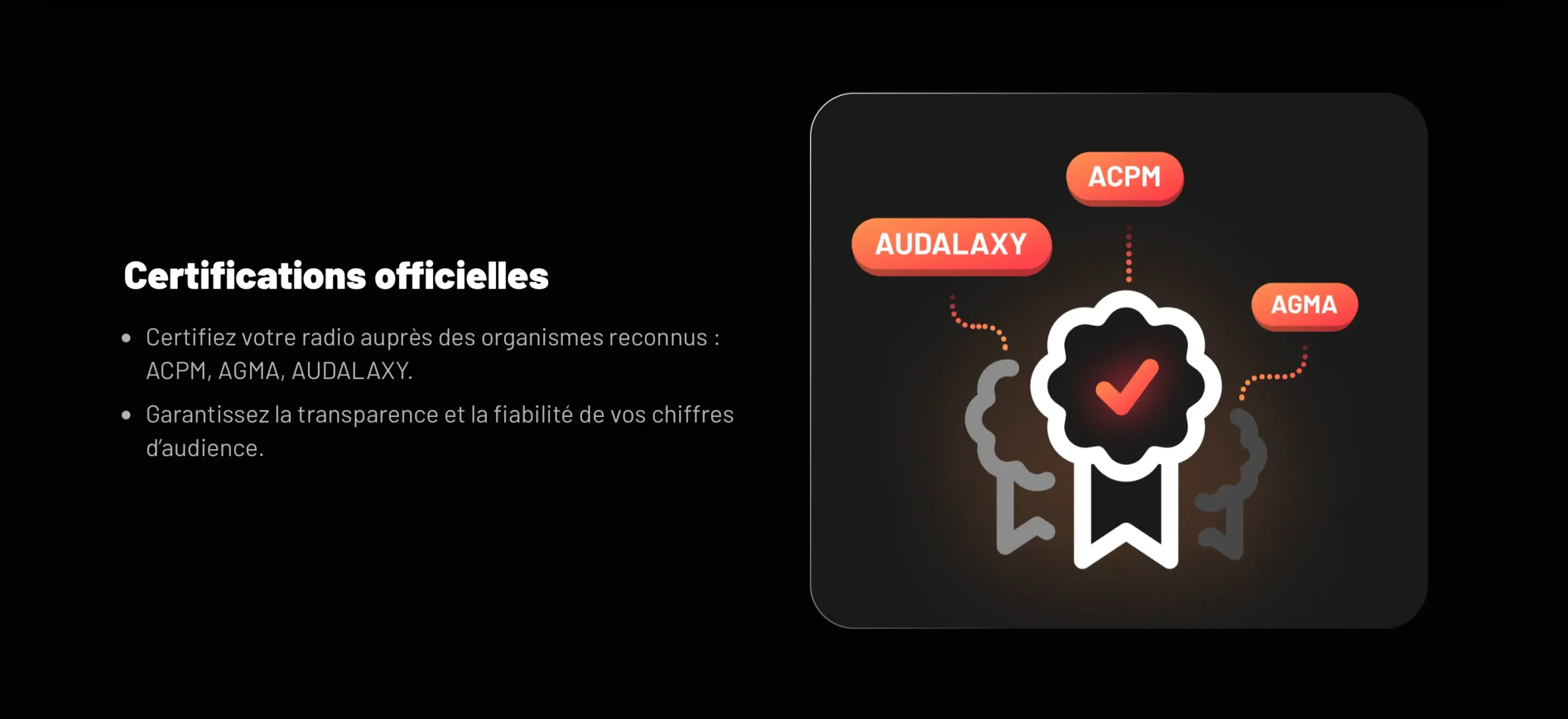 certifications officielles radio