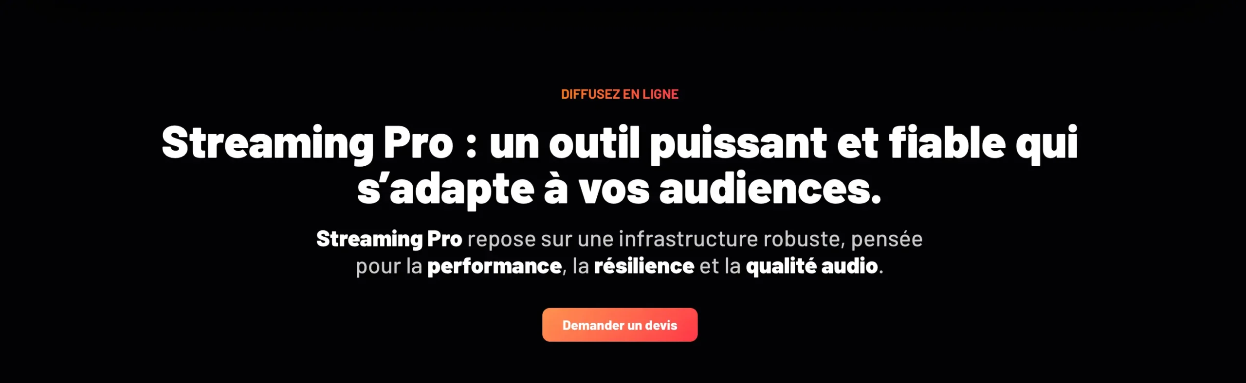 streaming radio professionel radio